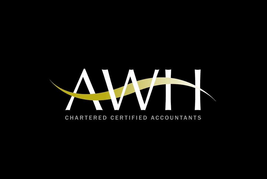 AWH Chartered Certified Accountants -U14 Red Away kit Sponsor logo